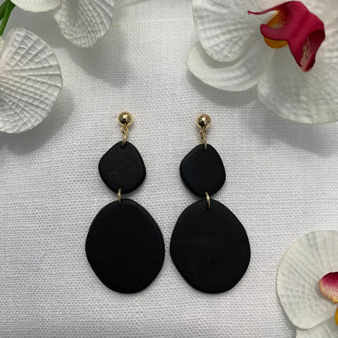 Black Organic Dangles