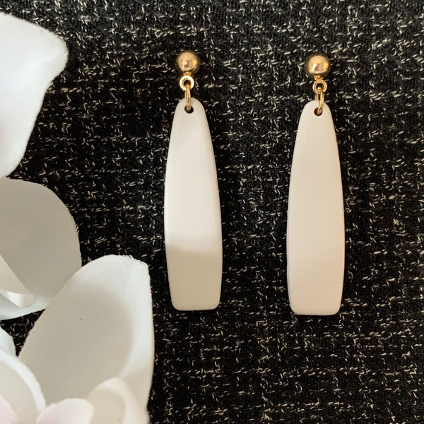 Elegant Ivory Dangles