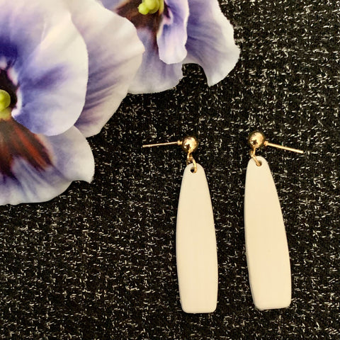 Elegant Ivory Dangles